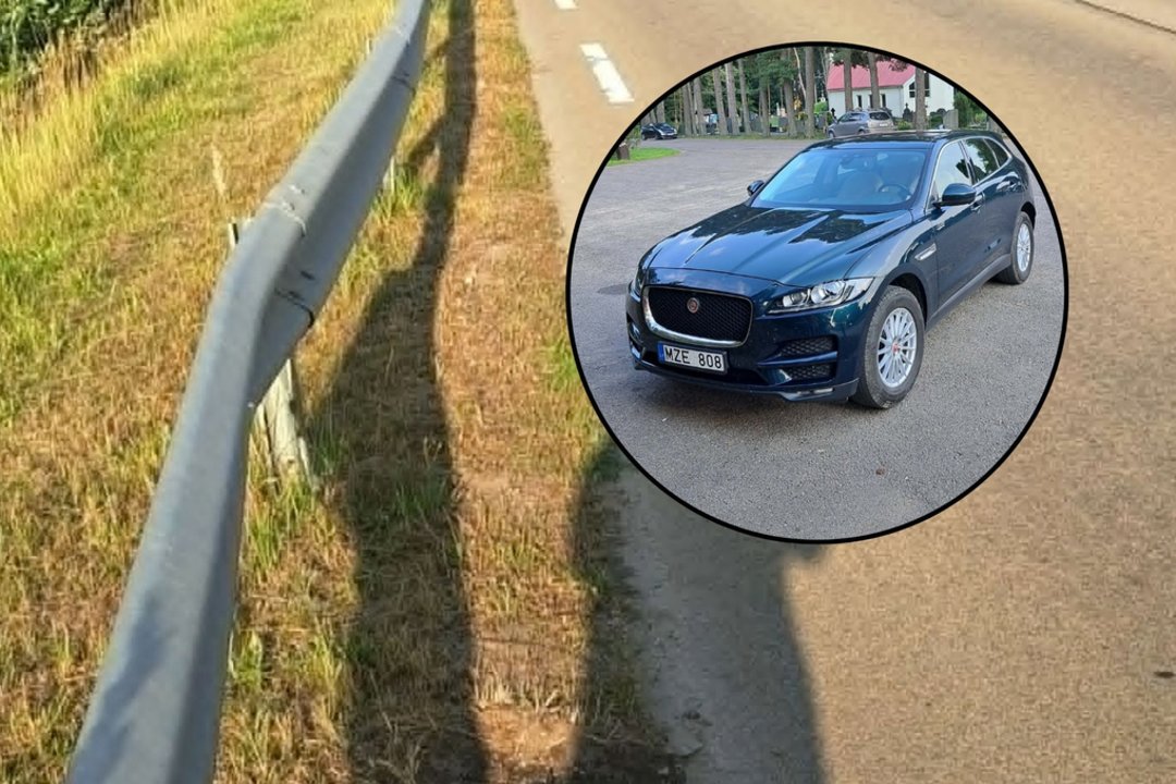 Žinomas teisininkas su brangiu automobiliu rėžėsi į atitvarus: kas laukė po to – net pats nesitikėjo