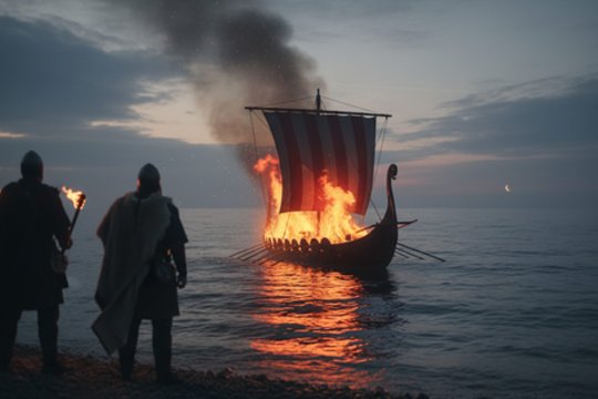 Archeologai negailestingi: vikingų laidotuvės nebuvo tokios, kaip dažnai vaizduojama