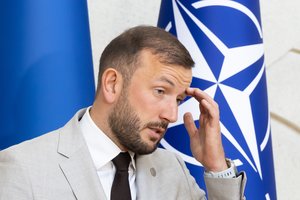 V. Sinkevičius nemato pagrindo dėl JAV planų keisti ES sankcijų baltarusiškoms trąšoms