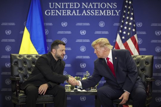 V. Zelenskis – apie paliaubų tikimybę ir papildomų „Patriot“ tiekimą iš JAV: niekas nepasakė „ne“  