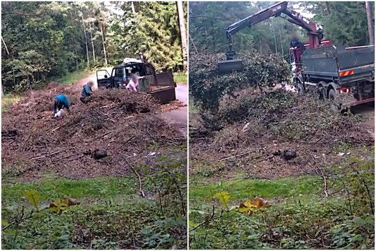 Atliekas metė tiesiai „po kameromis“: nuo baudų neišsisuko