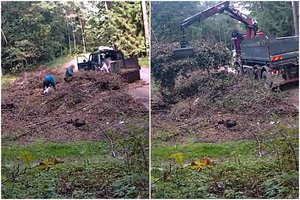 Atliekas metė tiesiai „po kameromis“: nuo baudų neišsisuko