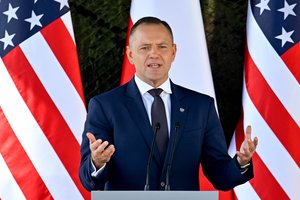 K. Nawrockis: „Fort Trump“ karinė bazė Lenkijoje – tik laiko klausimas