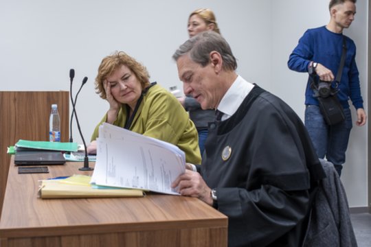 COVID-19 testų byloje teisiama L. Jaruševičienė tvirtina, kad sprendimą pirkti testus priėmė ne ji