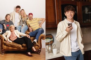 A. Talžūnas – apie filmavimąsi su seserimi Lina: „Realybėje ji mažiau tyčiojasi iš manęs“