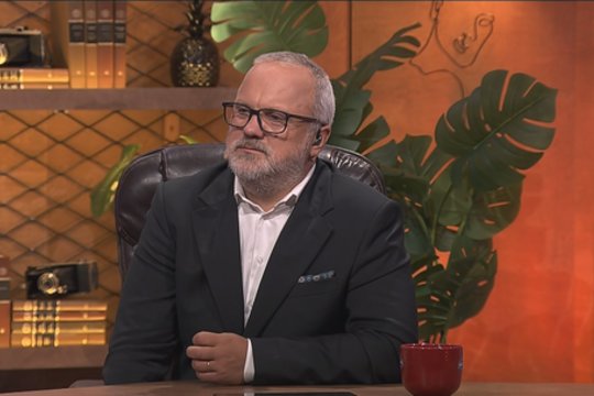 Televizijos eteryje Giedrius Savickas nustebino nauju įvaizdžiu
