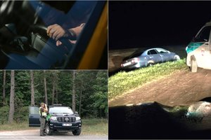 Pasienio ruože – gerokai apgirtęs vilnietis prie „VW Jetta“ vairo
