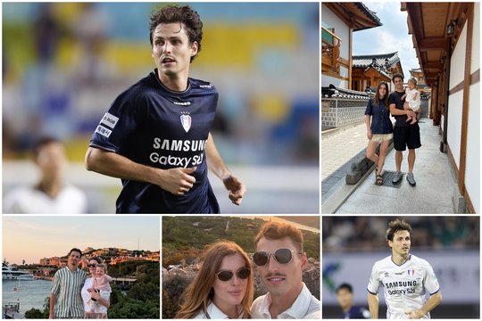 Futbolininko Edgaro ir kelionių planuotojos Guodos meilę žaibiškai sutvirtino dukra: dabar gyvena Azijoje
