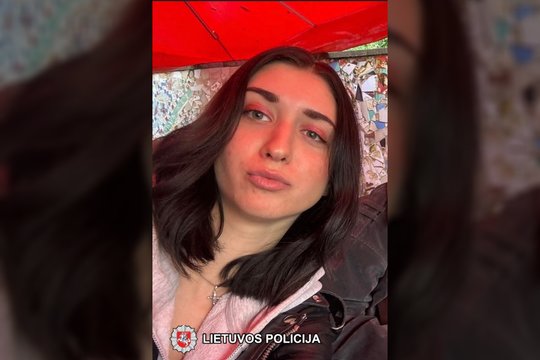 Policija ieško Vilniuje dingusios jaunos merginos