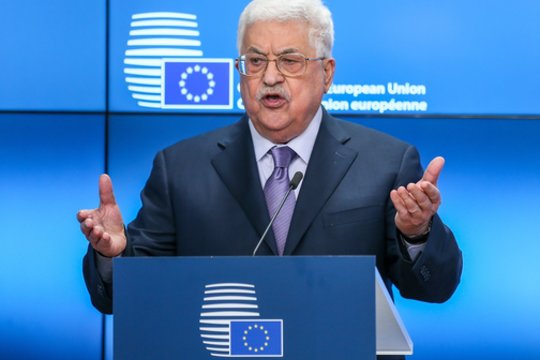 M. Abbasas: Izraelio politika kelia grėsmę palestiniečių egzistencijai
