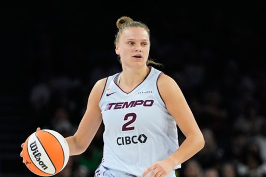L. Juškaitė su WNBA atsisveikino asmeniniu rekordu