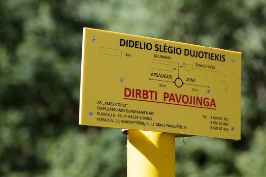„Amber Grid“ įspėja: ką turi žinoti vairuotojai, pastebėję dujotiekio trasos ženklus
