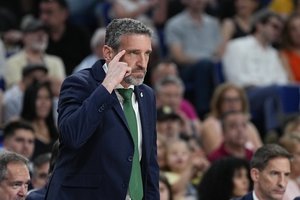 Antausį nuo „Žalgirio“ gavęs „Crvena Zvezda“ treneris I. Navarro: „Man nepatiko“