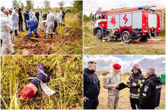 Po žeme – netikėti radiniai: pratybos pareigūnams tapo tikru išbandymu