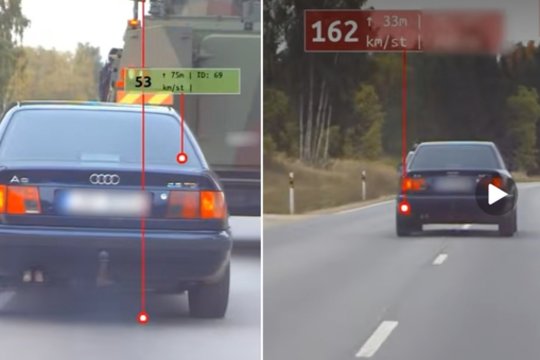 Trylikametis latvis nuo policijos spruko 187 km/val. greičiu: parodė, kuo viskas baigėsi