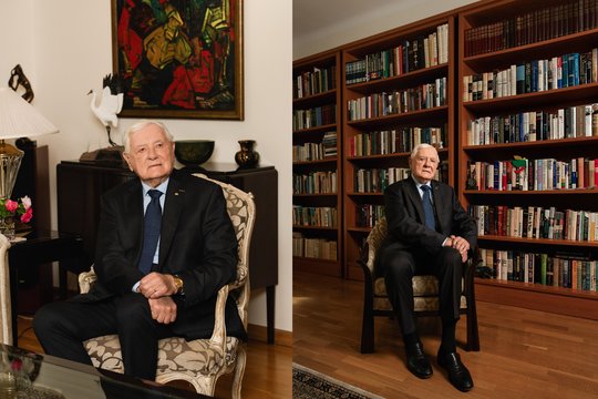 Prieš pat 100-metį – išskirtiniai kadrai iš Valdo Adamkaus namų: „Esu labai dėkingas Lietuvos žmonėms“