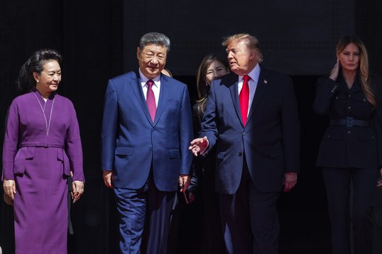Xi Jinpingas pakvietė D. Trumpą apsilankyti Kinijoje