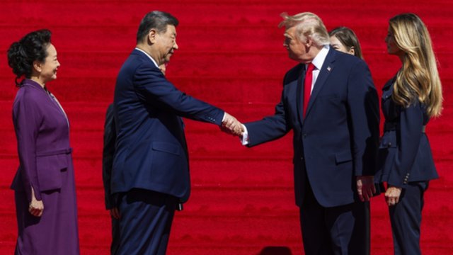 Xi Jinpingas D. Trumpui pateikė kvietimą: kitą kartą susitikti Kinijoje
