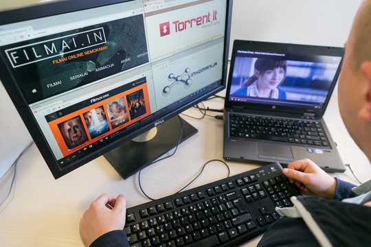Už piratavimą šiemet nubausta virš 200 asmenų: nusižengimą padaręs asmuo atsekamas nesudėtingai