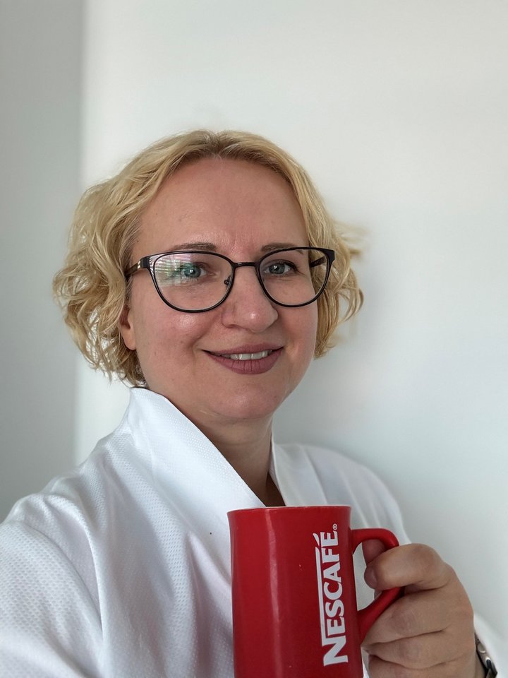 „Nestlé Baltics“ kavos verslo vadovė M. Žemaitienė.<br>Bendrovės archyvo nuotr.