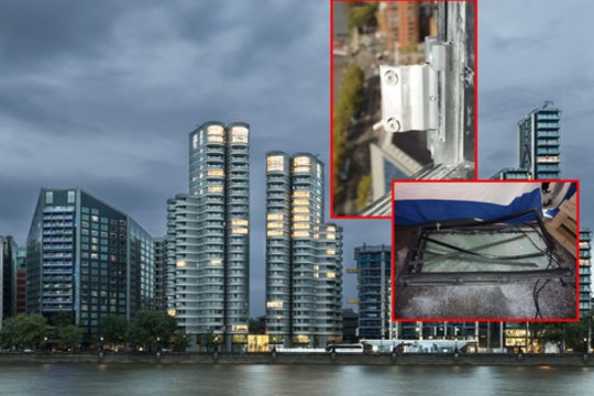 Londono architektūros pažiba su milijoninės vertės būstais – prabangų dangoraižį aptemdė tragedija