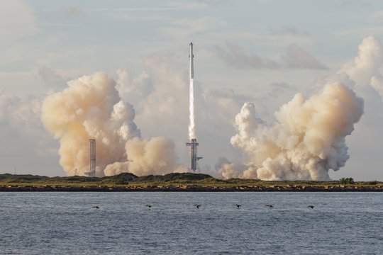 Didžiausia pasaulyje raketa „Starship“ pirmą kartą pasiekė Žemės orbitą