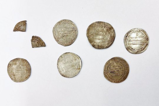 Lietuvos kaimynystėje rastos senovinės arabų monetos, siejamos su vikingais