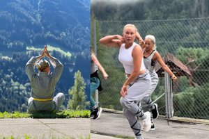 Verslininkė G. Armalė atostogas iškeitė į 7 valandas treniruočių per dieną