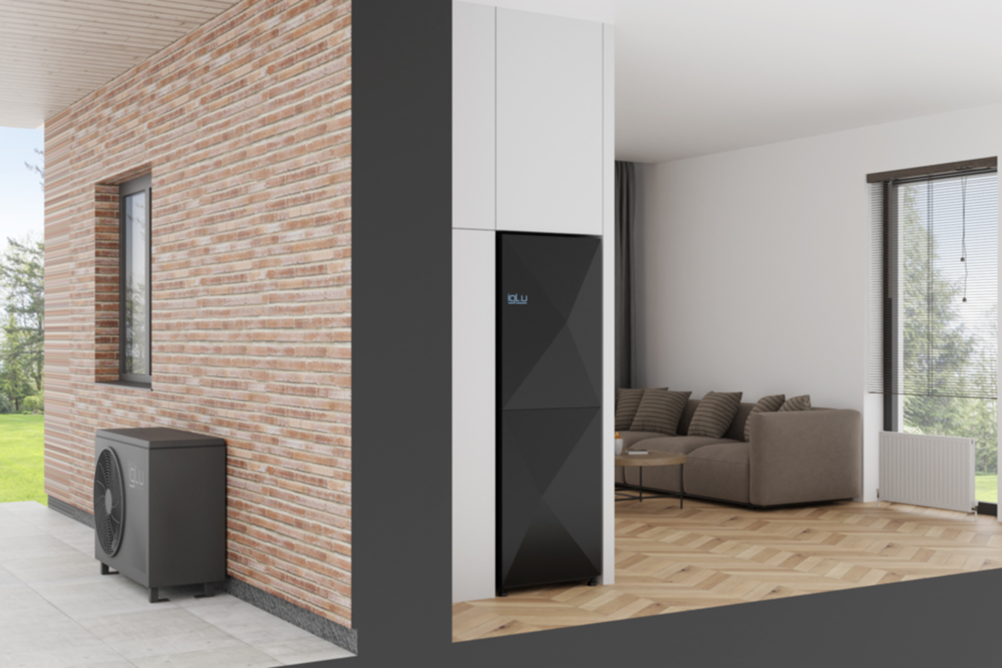 Lietuvoje projektuojami IGLU Inuit Mono oras–vanduo šilumos siurbliai, sertifikuoti pagal HEAT PUMP KEYMARK reikalavimus.
