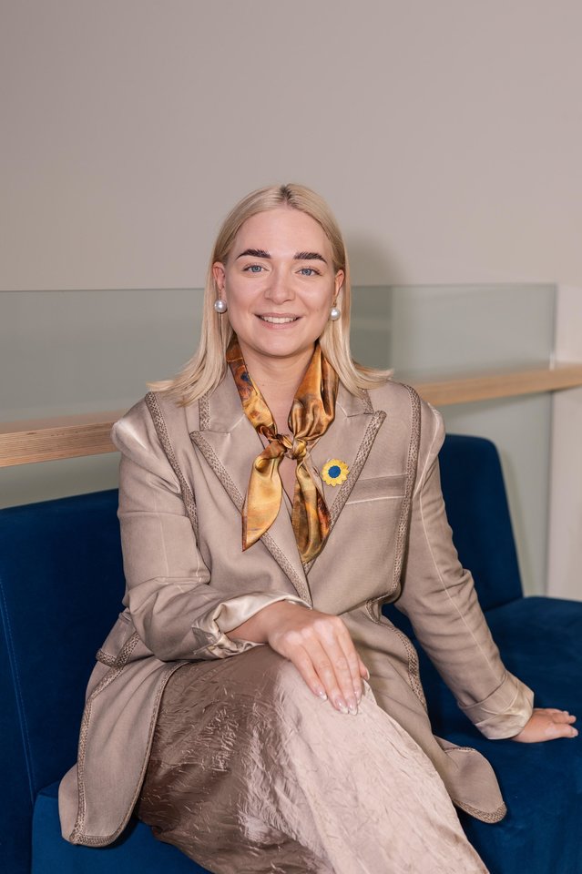 Lietuvos studentų sąjungos (LSS) prezidentė Ieva Vengrovskaja.