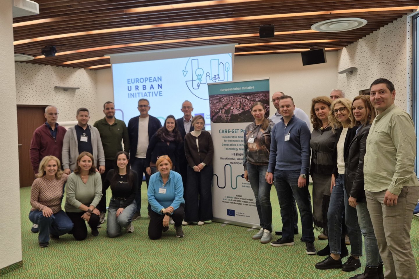 Druskininkuose lankosi tarptautinio projekto CARE‑GET partneriai iš Bulgarijos, Graikijos, Italijos ir Rumunijos.