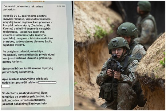 Kariuomenė perspėja apie plintančius melagingus pranešimus