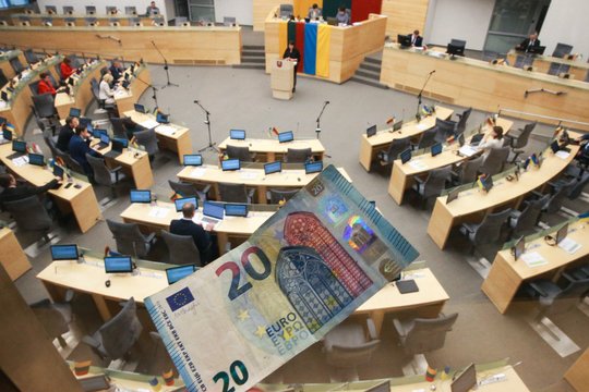 Opozicija: deficito limito viršijimas dėl gynybos –„figos lapelis“, lėšų reikia dosniems pažadams