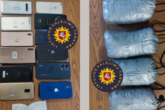 Į Pravieniškių 2-ojo kalėjimo teritoriją permesti mobiliojo ryšio telefonai nuteistųjų nepasiekė