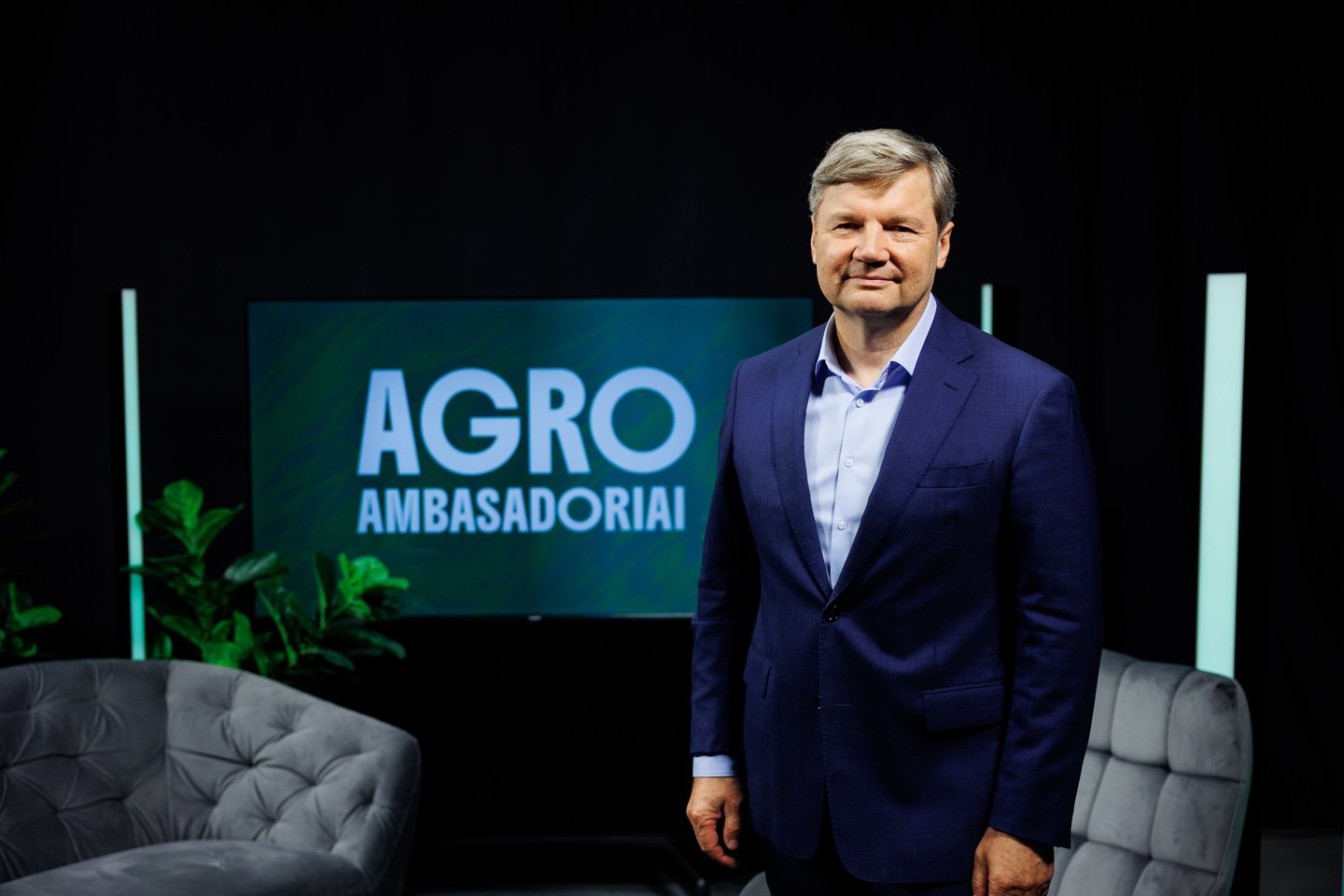 „Agrokoncerno“ direktorius Edgaras Šakys. <br>T. Bauro nuotr.