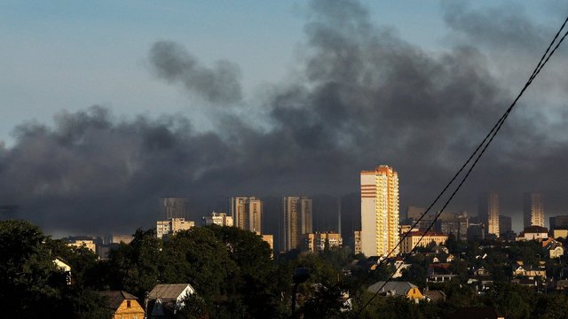 Per plauką iš degančio pastato Kyjive ištrūkęs mokslininkas: „Suvokiau, kad privalau ką nors daryti“