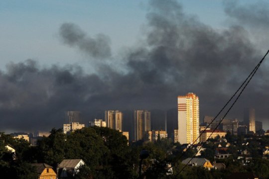 Per plauką iš degančio pastato Kyjive ištrūkęs mokslininkas: „Suvokiau, kad privalau ką nors daryti“