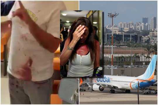 „Girdėjome riksmus, buvo kraujo“: keleiviai prabilo apie tai, ką teko išgyventi „Flydubai“ lėktuve