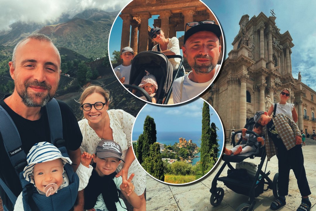 Mėnesį su šeima Sicilijoje praleidęs K. Likša – apie kelionės realybę: „Romantiškų dalykų tenka atsisakyti“