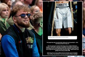 Po žinios apie D. Dirksčio karjeros pabaigą prabilo jam artima moteris: „Tu mano čempionas“