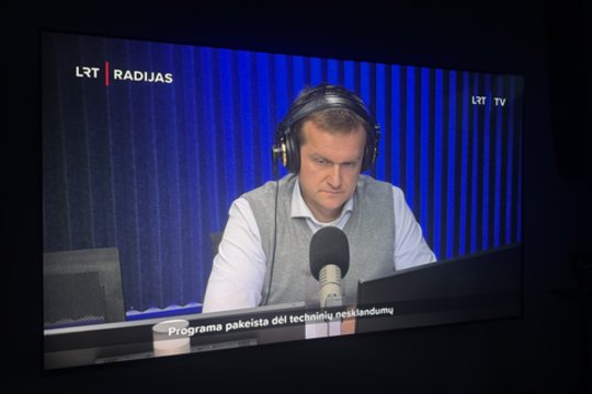 LRT eterį sutrikdė techniniai nesklandumai: to išvysti nesitikėjo