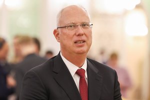 Netikėta reakcija iš Maskvos: V. Putinui artimas žmogus pagyrė M. Sinkevičiaus žodžius