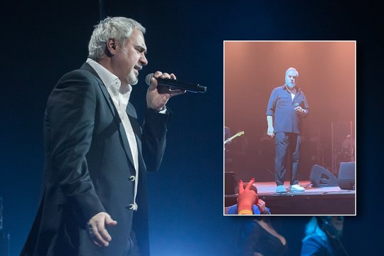Valerijaus Meladzės koncerte – skandalas: atlikėjas prapliupo keiksmais