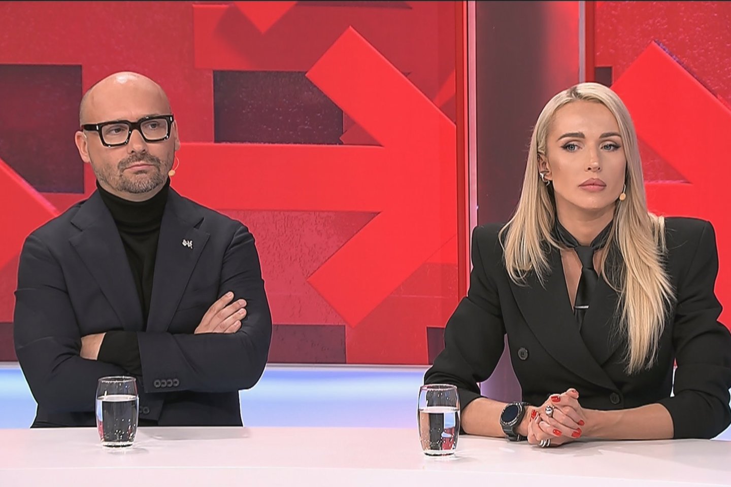 Laidos filmavimo akimirka.<br> LNK nuotr.