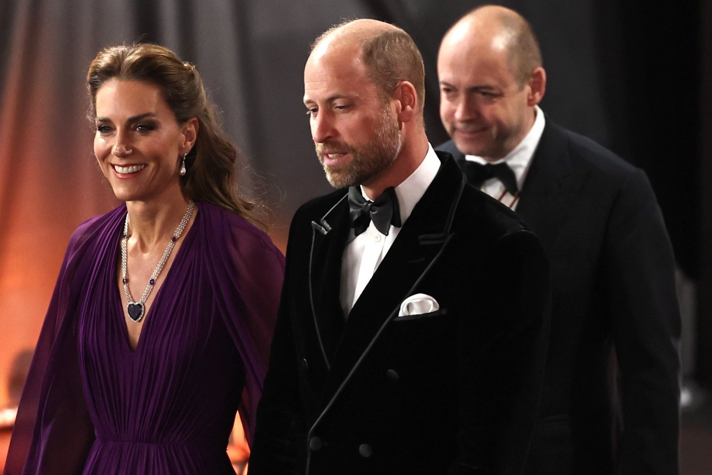 Catherine Middleton ir princas Williamas.