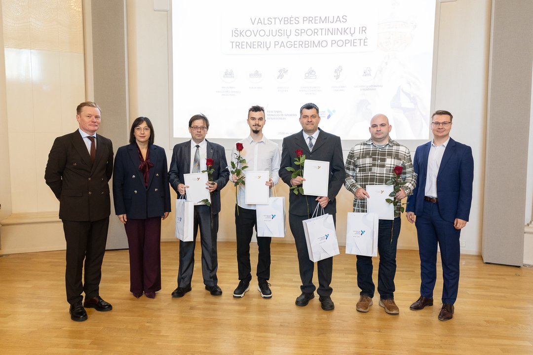 Pasaulio ir Europos čempionatų prizininkams – valstybės premijos