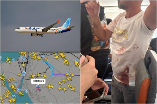 Po išpuolio „Flydubai“ lėktuve – naujausios detalės apie užpuoliką