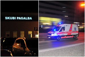 Sostinėje užsidegė savadarbė palapinė, nukentėjo joje gyvenantis vyras