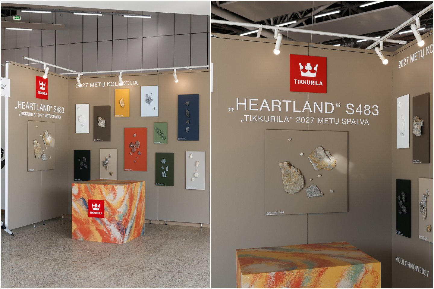 Pristatyta „Tikkurila“ 2027 metų spalva „Heartland“ atspindi būtent šią kryptį – grįžimą prie natūralumo, stabilumo ir ryšio su gamta.<br> Lrytas.lt koliažas.