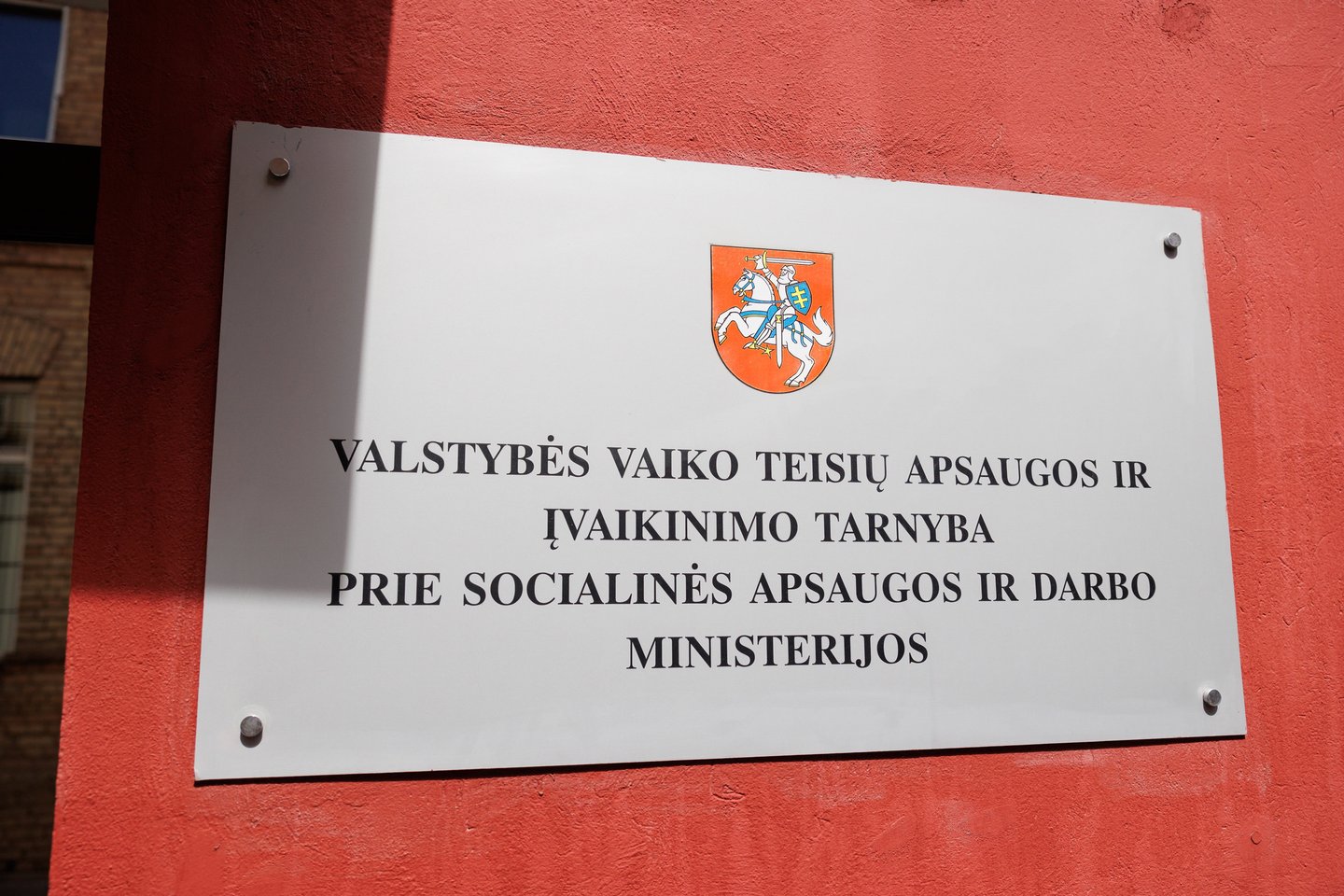 Valstybės vaiko teisių apsaugos ir įvaikinimo tarnyba.<br>T.Bauro nuotr.